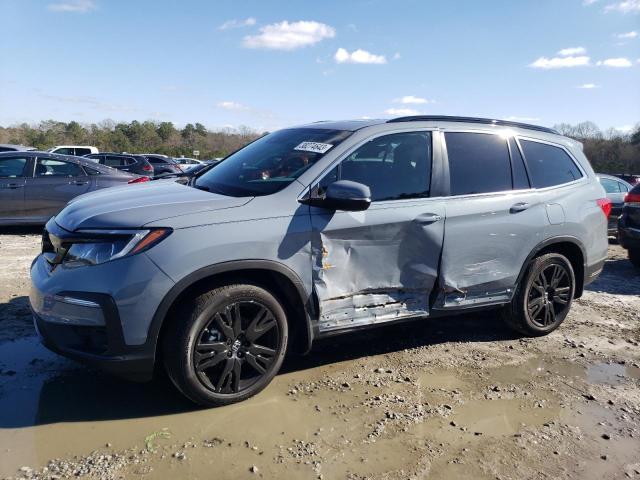 HONDA PILOT SE 2022 with VIN 5FNYF6H29NB098934 - Photo from auction