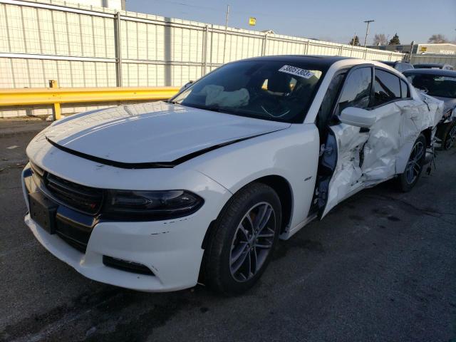 DODGE CHARGER GT 2018 with VIN 2C3CDXJG6JH316476 - Photo from auction