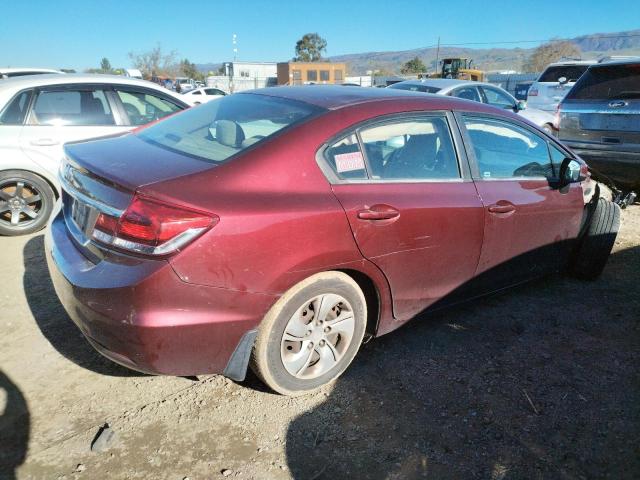 Photo 3 from auction – 2013 HONDA CIVIC LX with VIN 19XFB2F54DE266413