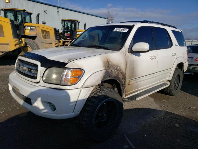 TOYOTA SEQUOIA LI 2002 with VIN 5TDBT48A42S069469 - Photo from auction
