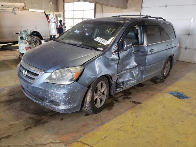 HONDA ODYSSEY EX 2005 with VIN 5FNRL38765B054929 - Photo from auction
