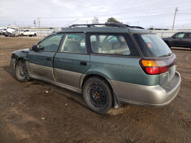 Photo 2 from auction – 2000 SUBARU LEGACY OUT with VIN 4S3BH675XY6619137