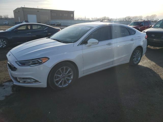 FORD FUSION SE 2017 with VIN 3FA6P0HD1HR415956 - Photo from auction