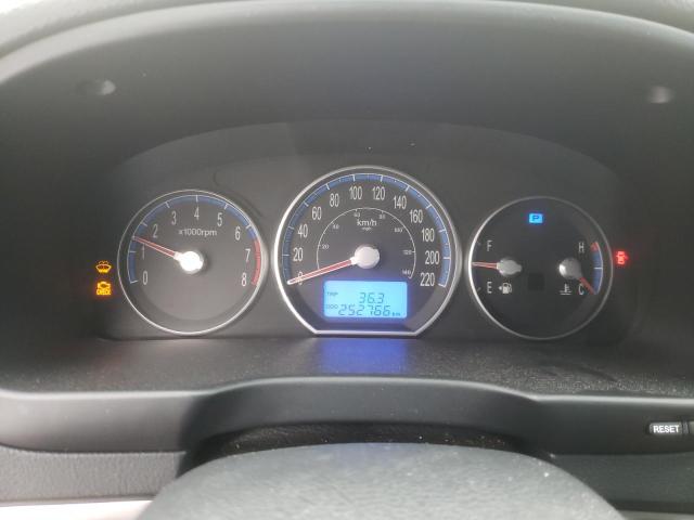 Photo 9 from auction – 2009 HYUNDAI SANTA FE G with VIN 5NMSG73E39H262791