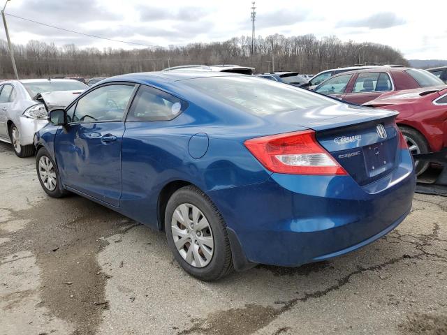 Photo 2 from auction – 2012 HONDA CIVIC LX with VIN 2HGFG3B57CH550670
