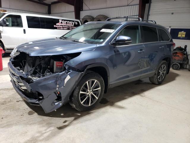 Photo 1 from auction – 2019 TOYOTA HIGHLANDER with VIN 5TDJZRFH0KS743821
