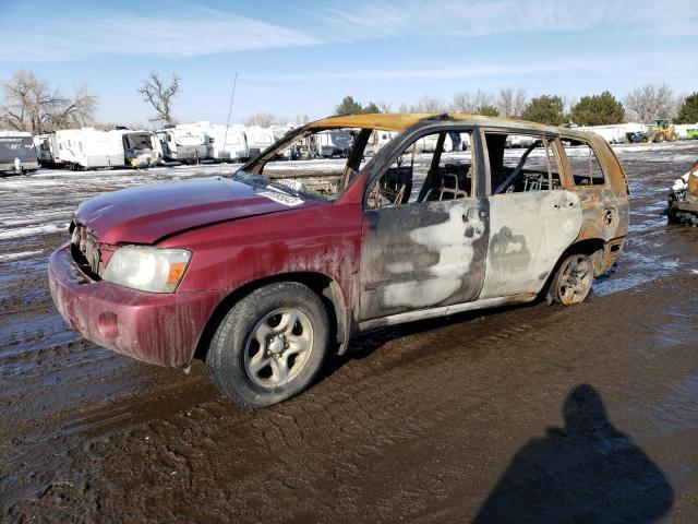 TOYOTA HIGHLANDER 2005 with VIN JTEHD21A450039395 - Photo from auction