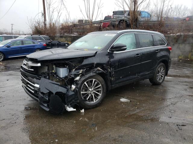 TOYOTA HIGHLANDER 2019 with VIN 5TDJZRFH9KS734650 - Photo from auction