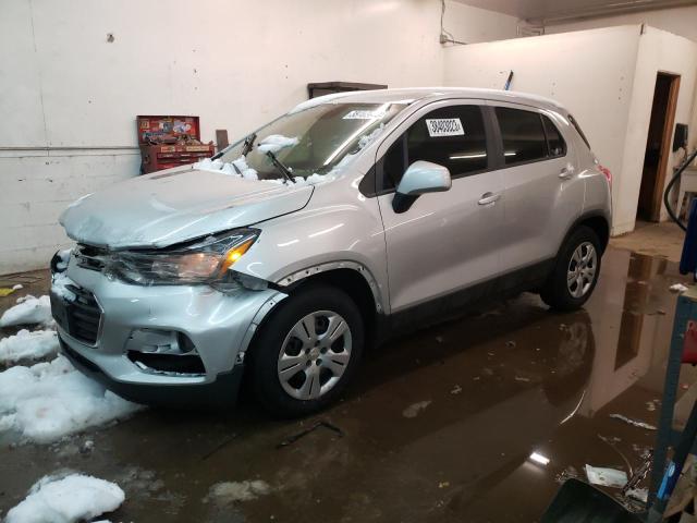 CHEVROLET TRAX LS 2018 with VIN 3GNCJKSB8JL394492 - Photo from auction