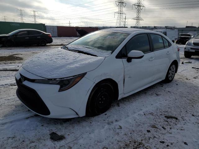 TOYOTA COROLLA LE 2020 with VIN 5YFEPRAE7LP119321 - Photo from auction