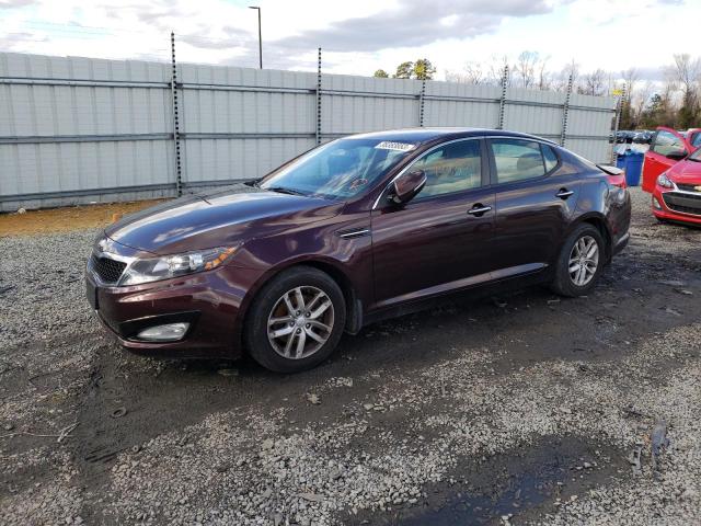 KIA OPTIMA LX 2013 with VIN 5XXGM4A79DG250458 - Photo from auction