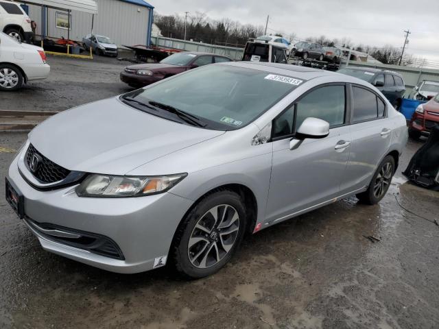 HONDA CIVIC EX 2013 مع رقم تعريف المركبة 19XFB2F86DE072282 - صورة من المزاد