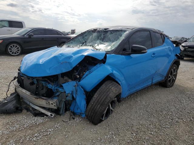 TOYOTA C-HR XLE 2019 with VIN NMTKHMBX5KR092062 - Photo from auction