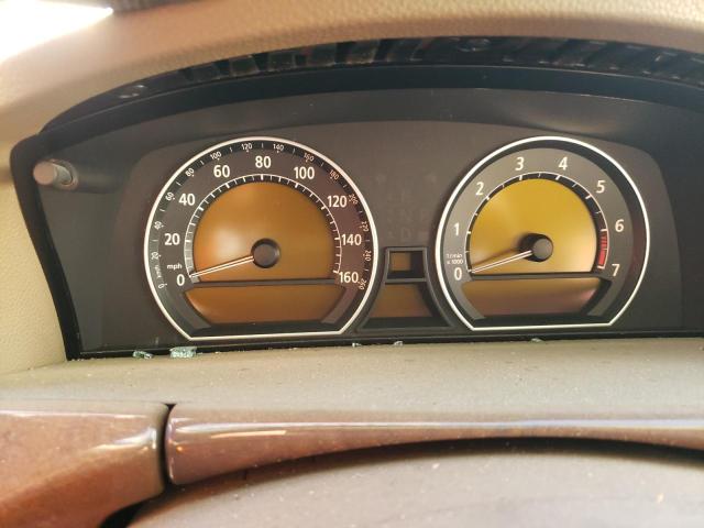 Photo 9 from auction – 2005 BMW 745 LI with VIN WBAGN63505DS59501