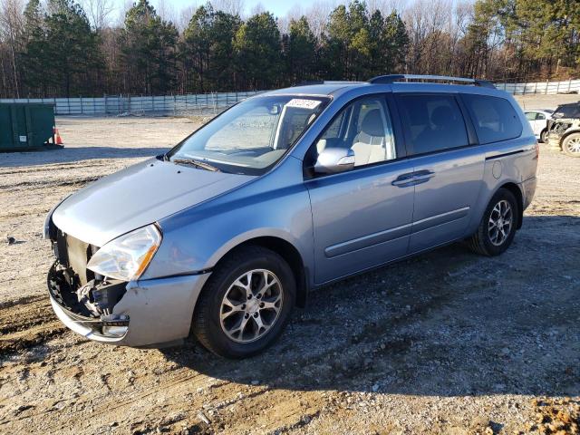 KIA SEDONA LX 2014 with VIN KNDMG4C78E6586643 - Photo from auction