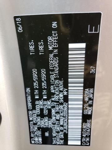Photo 14 from auction – 2018 LEXUS RX 350 L with VIN JTJGZKCA3J2008682