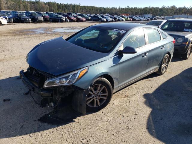HYUNDAI SONATA SE 2017 with VIN 5NPE24AFXHH585307 - Photo from auction