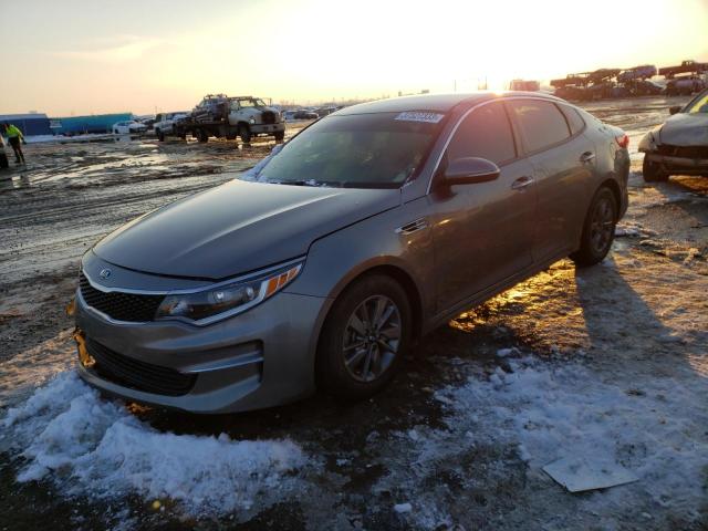 KIA OPTIMA LX 2018 with VIN 5XXGT4L17JG202190 - Photo from auction