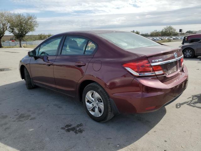 Photo 2 from auction – 2014 HONDA CIVIC LX with VIN 19XFB2F55EE206349