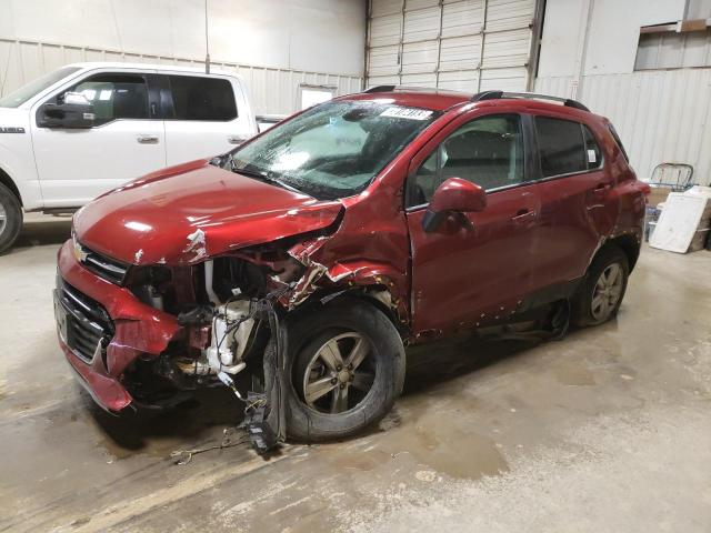 CHEVROLET TRAX 1LT 2022 with VIN KL7CJPSM8NB521379 - Photo from auction