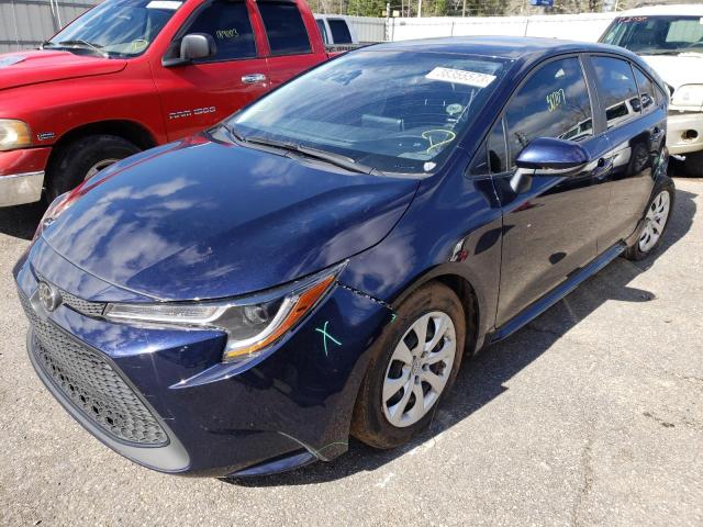 TOYOTA COROLLA LE 2021 with VIN JTDEPMAEXMJ137921 - Photo from auction