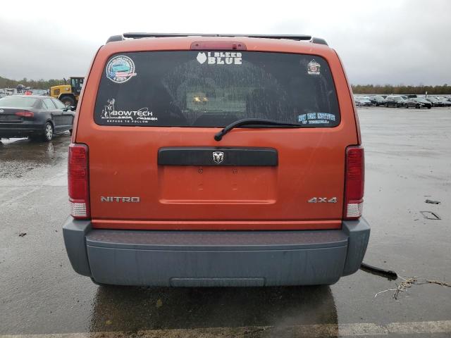Photo 6 from auction – 2007 DODGE NITRO SXT with VIN 1D8GU28K27W581949