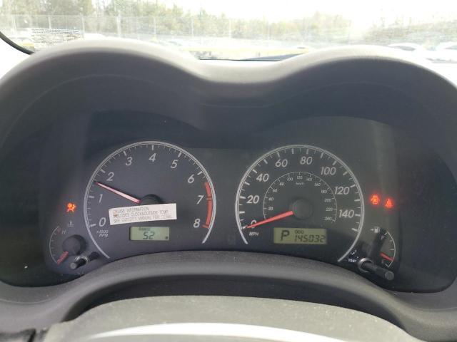 Photo 9 from auction – 2009 TOYOTA COROLLA BA with VIN 2T1BU40EX9C129656