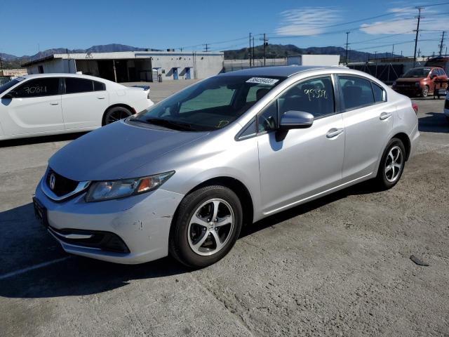 HONDA CIVIC SE 2015 with VIN 19XFB2F7XFE224221 - Photo from auction