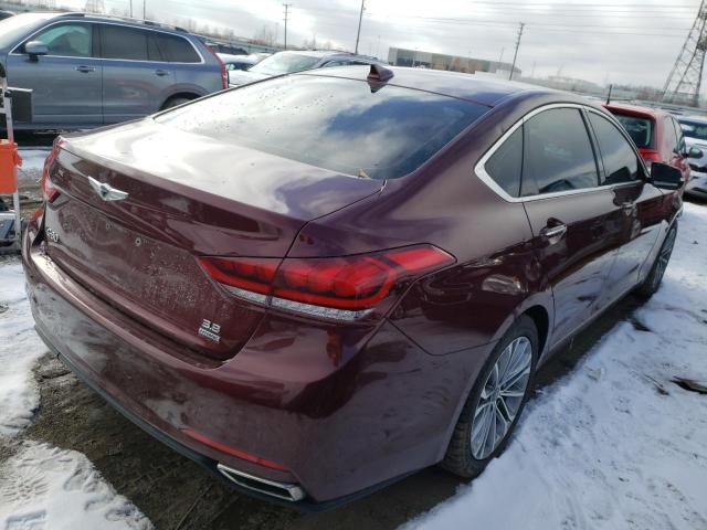 Photo 3 from auction – 2017 GENESIS G80 BASE with VIN KMHGN4JEXHU167466