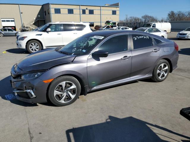Photo 1 from auction – 2019 HONDA CIVIC LX with VIN 19XFC2F60KE018761
