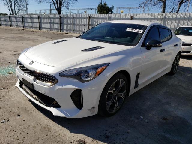 KIA STINGER 2021 with VIN KNAE15LA0M6098175 - Photo from auction