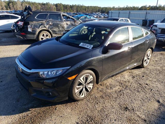 HONDA CIVIC EXL 2018 with VIN JHMFC1F78JX017891 - Photo from auction