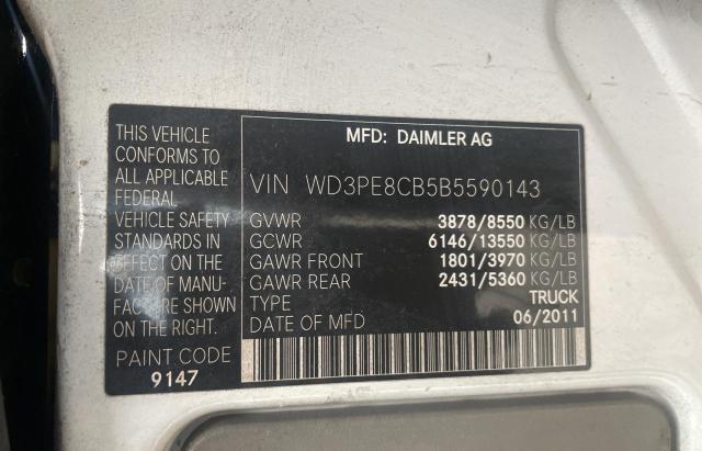 Photo 10 from auction – 2011 MERCEDES-BENZ SPRINTER 2 with VIN WD3PE8CB5B5590143
