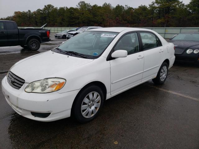 TOYOTA COROLLA CE 2003 with VIN JTDBR32E830018534 - Photo from auction