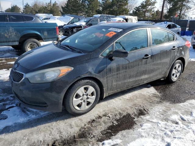 KIA FORTE LX 2014 with VIN KNAFK4A6XE5091249 - Photo from auction