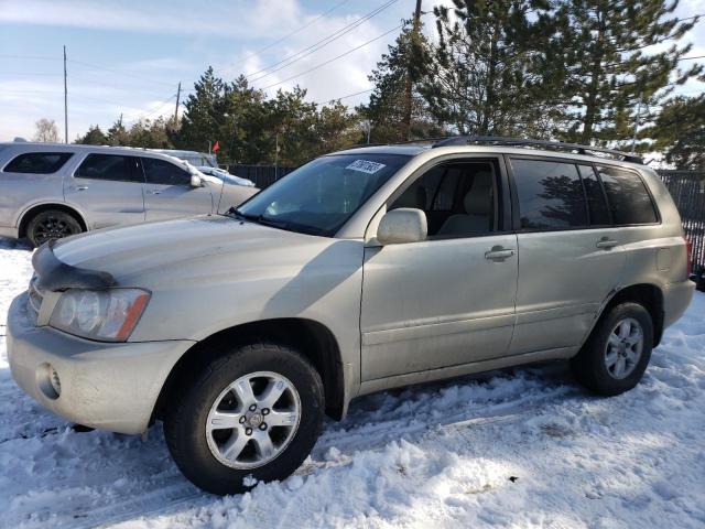 TOYOTA HIGHLANDER 2002 with VIN JTEHF21A020061240 - Photo from auction