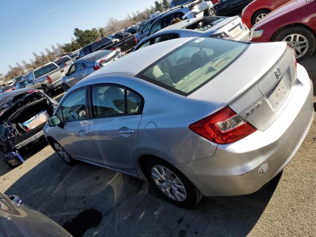 Photo 2 from auction – 2012 HONDA CIVIC LX with VIN 19XFB2F52CE365763