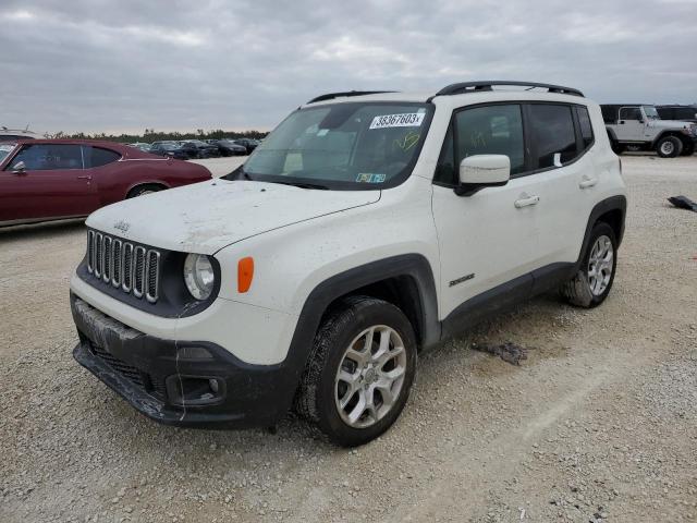 JEEP RENEGADE L 2017 with VIN ZACCJBBB4HPG44305 - Photo from auction