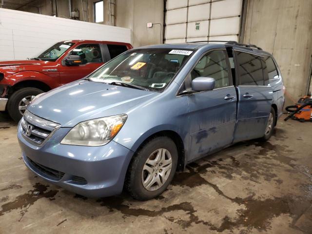 Photo 1 from auction – 2007 HONDA ODYSSEY EX with VIN 5FNRL38747B139352