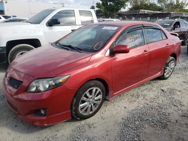 TOYOTA COROLLA BA 2010 with VIN 2T1BU4EE6AC446850 - Photo from auction