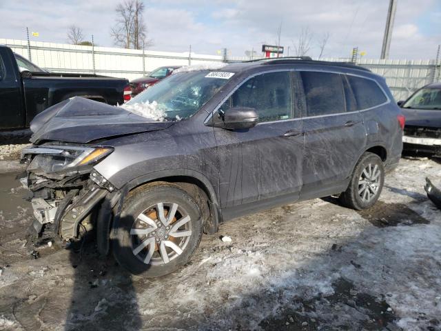 HONDA PILOT EXL 2019 with VIN 5FNYF6H56KB030239 - Photo from auction