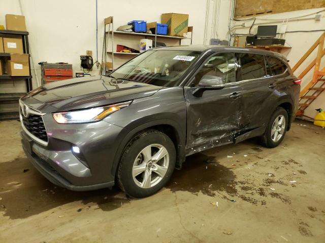 TOYOTA HIGHLANDER 2020 with VIN 5TDBZRBH5LS005069 - Photo from auction