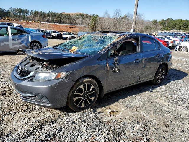 HONDA CIVIC EX 2013 with VIN 19XFB2F87DE083775 - Photo from auction