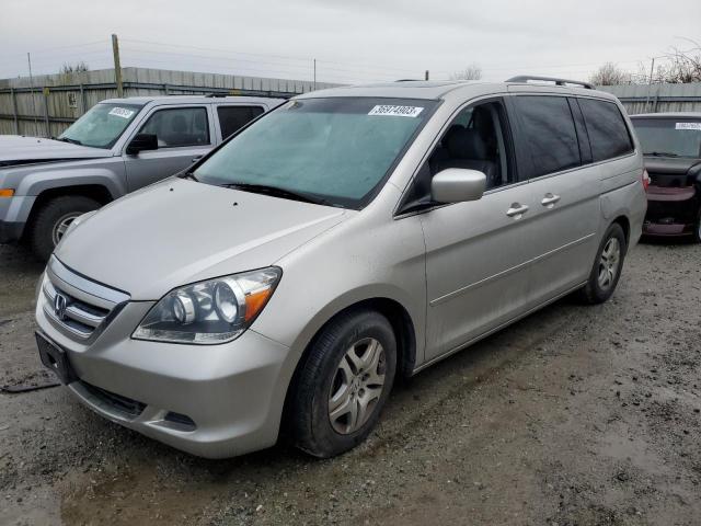 HONDA ODYSSEY EX 2007 with VIN 5FNRL38607B401858 - Photo from auction