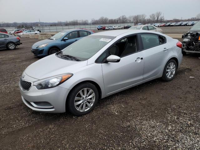 KIA FORTE LX 2015 with VIN KNAFX4A67F5352890 - Photo from auction