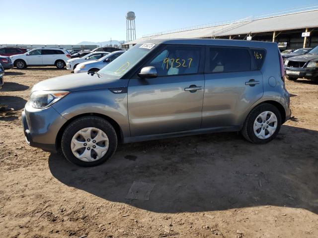KIA SOUL 2014 with VIN KNDJN2A2XE7095263 - Photo from auction
