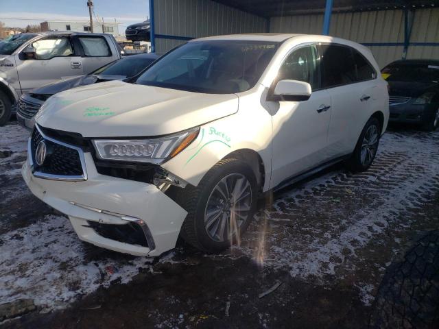 ACURA MDX TECHNO 2017 with VIN 5FRYD4H53HB017420 - Photo from auction