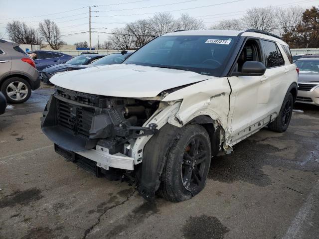 FORD EXPLORER X 2020 with VIN 1FMSK8DH6LGA44111 - Photo from auction