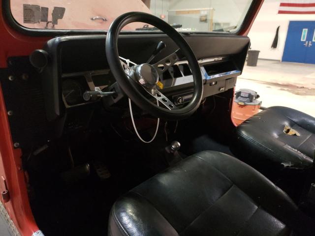 Photo 8 from auction – 1987 JEEP WRANGLER S with VIN 2BCCE813XHB502886