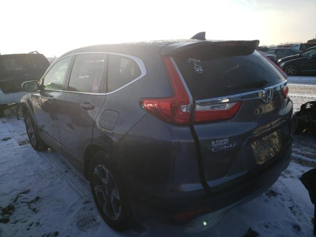 Photo 2 from auction – 2017 HONDA CR-V EX with VIN 5J6RW2H52HL034169
